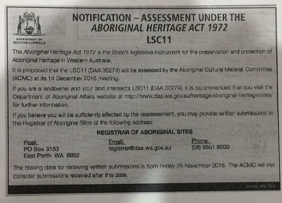 Chamber objects to DAA for process of assessment of LSC11